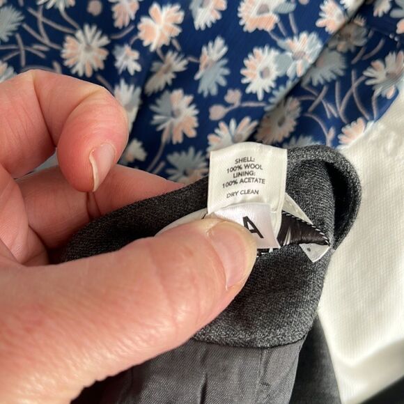 Loft Skirt Womens Size 6 Grey Wool Pencil‎ - Picture 7 of 7